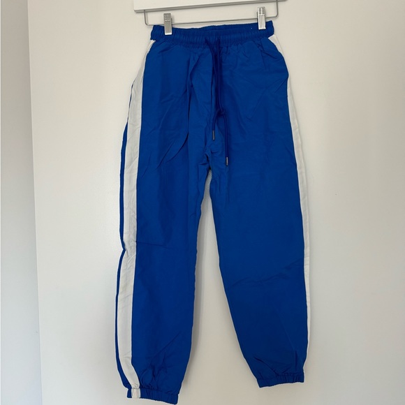 SHEIN Youth Blue Athletic Drawstring Pants NWOT - Picture 2 of 5